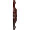 Ekena Millwork Hamilton Ceiling Medallion (Fits Canopies up to 3 3/4"), 17 3/8"OD x 1 3/4"P, Brushed Mahogany CM17HABMF - alternate 4